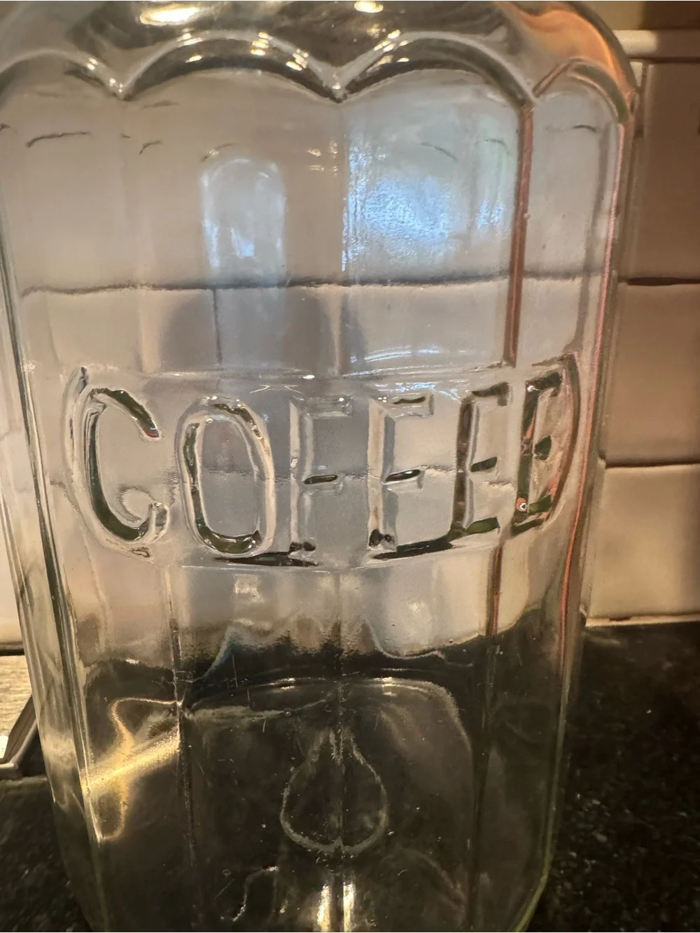 Rare Vintage 16 panel 9” Tall Hoosier Glass 